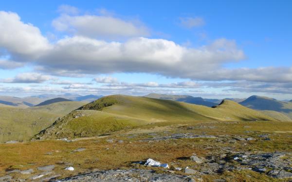 Photo of Looking at Beinn Achaladair ridge
