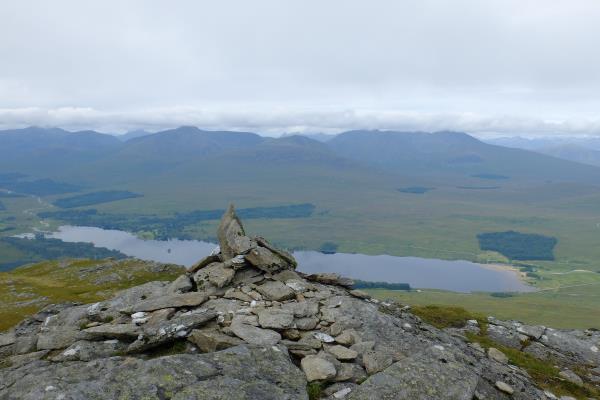 Photo of View of Loch Tulla from top of Beinn an Dothaidh