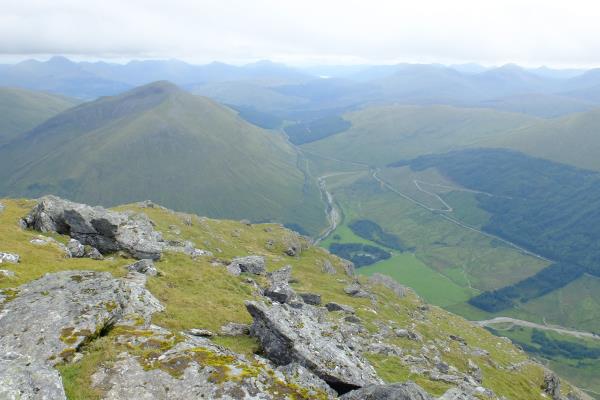 Photo of Looking south from Beinn Dorain