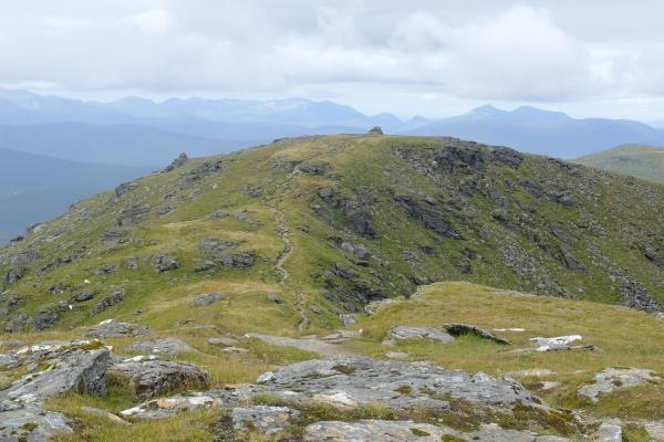 Photo of Looking back from top of Beinn Dorain