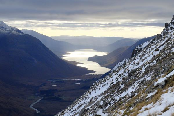 Photo of Looking down to Loch Etive