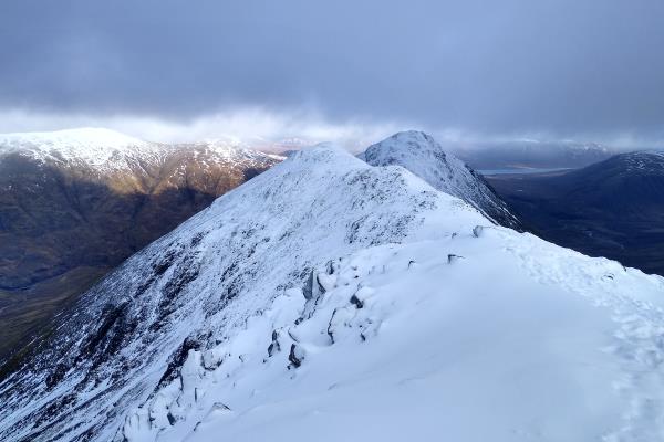 Photo of Looking back at the route from Stob Dubh